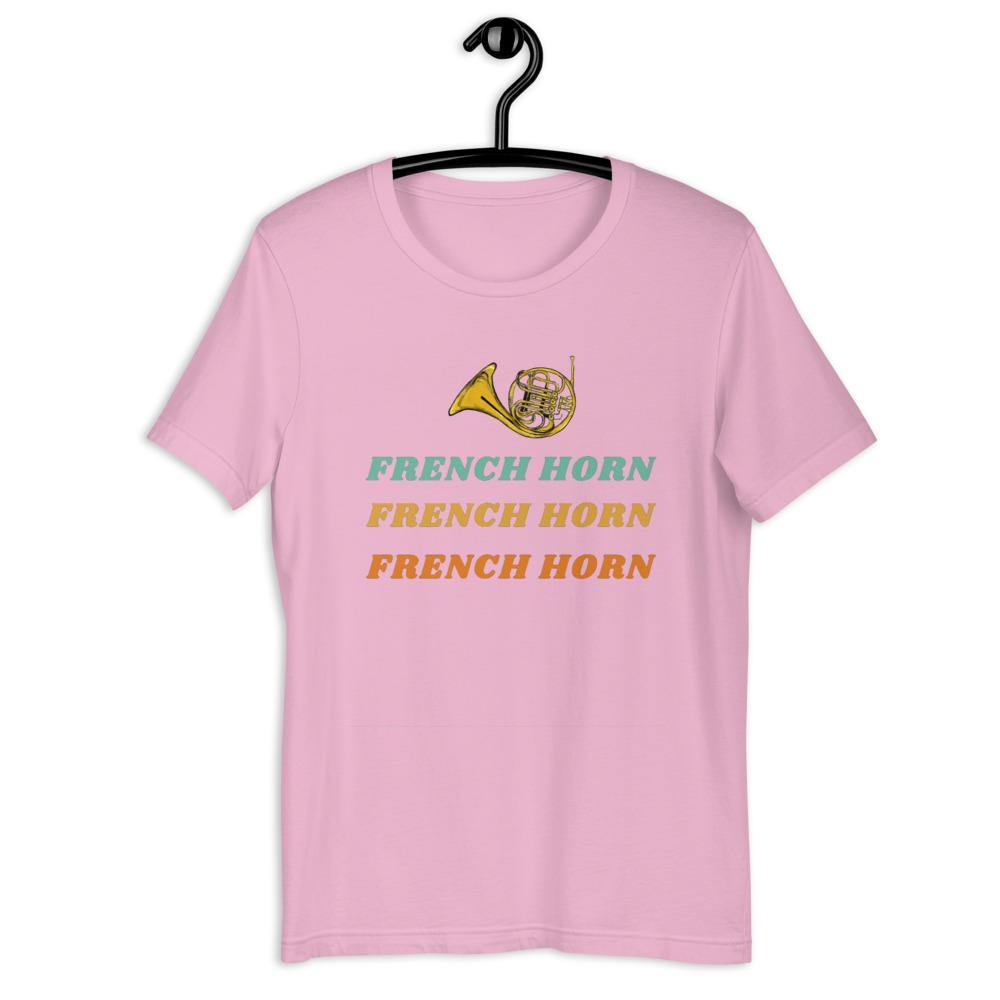 French Horn T-Shirt - Music Gifts Depot