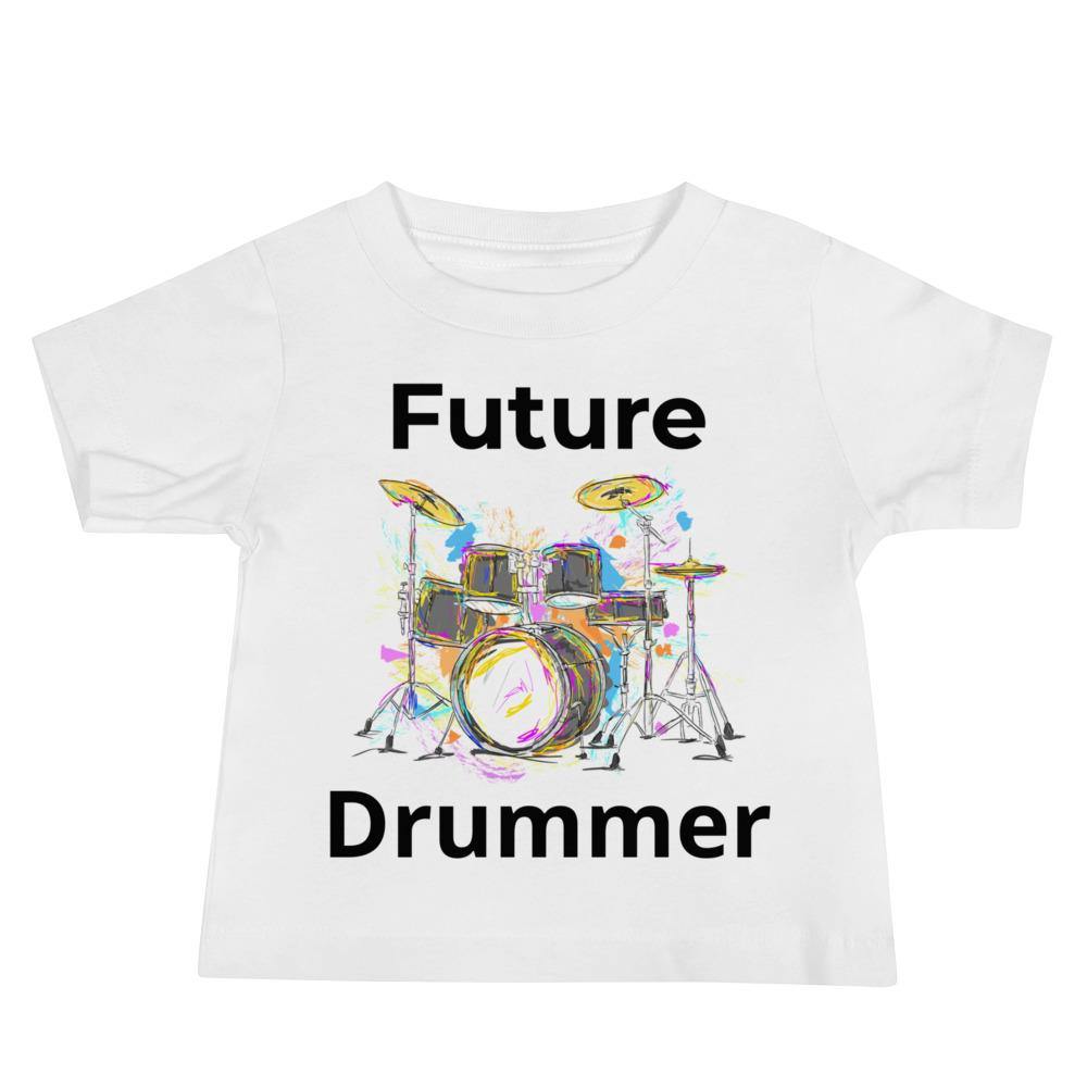 Future Drummer Baby Music Shirt - Music Gifts Depot
