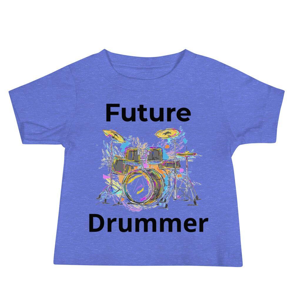 Future Drummer Baby Music Shirt - Music Gifts Depot