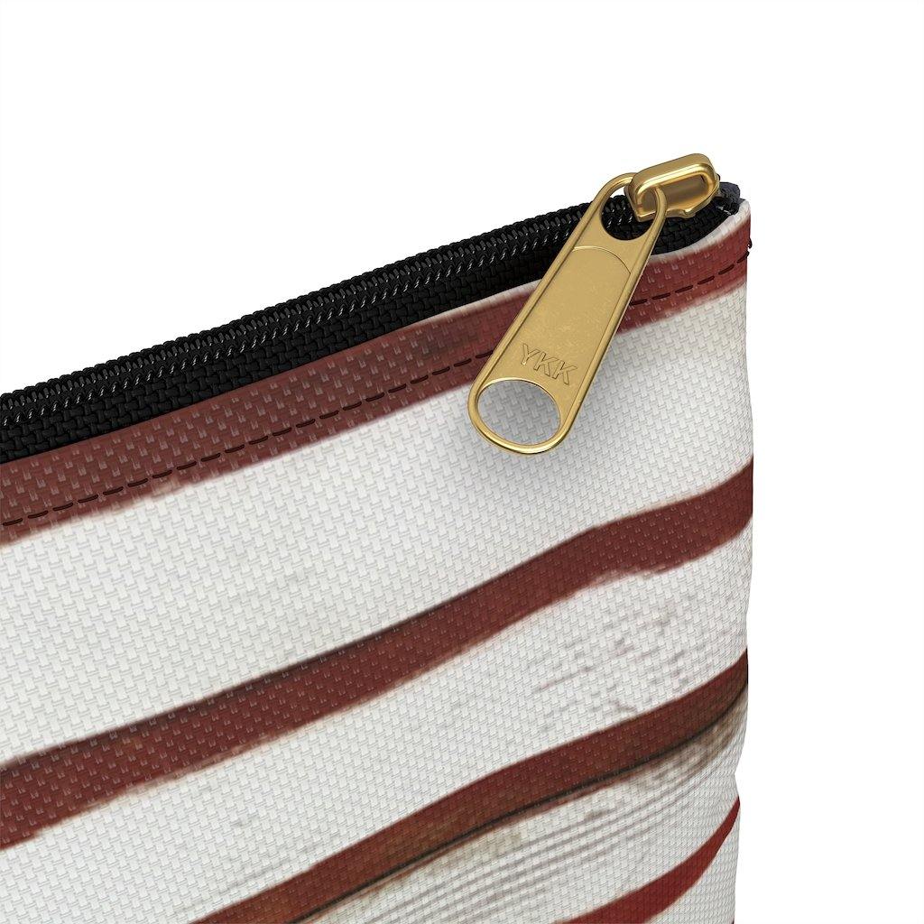 Guitar American Flag Accessory Pouch - Music Gifts Depot