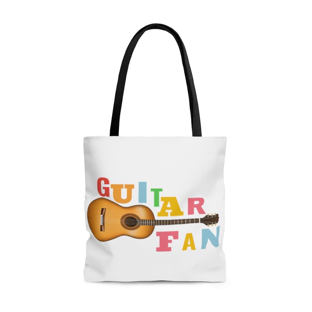 Guitar Fan Tote Bag - Music Gifts Depot
