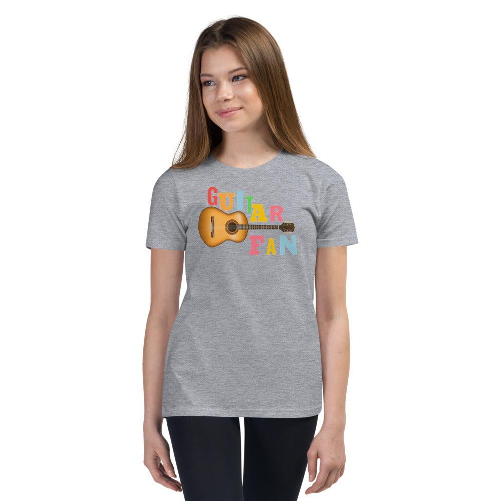 Guitar Fan Youth Kids T-Shirt - Music Gifts Depot