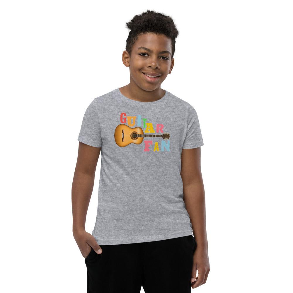 Guitar Fan Youth Kids T-Shirt - Music Gifts Depot