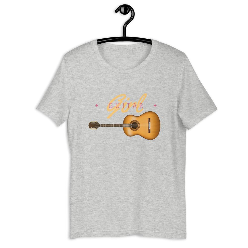 Guitar Girl T-Shirt - Music Gifts Depot