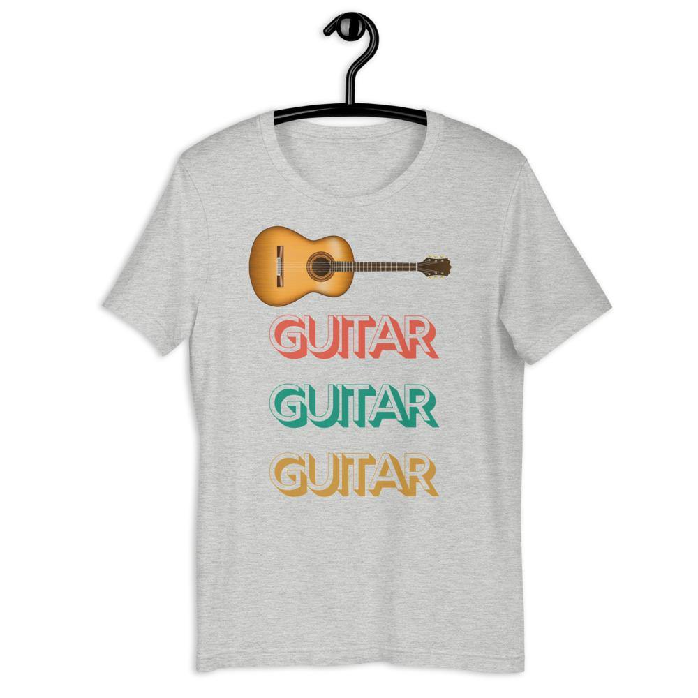 Guitar Guitar Guitar T-Shirt - Music Gifts Depot