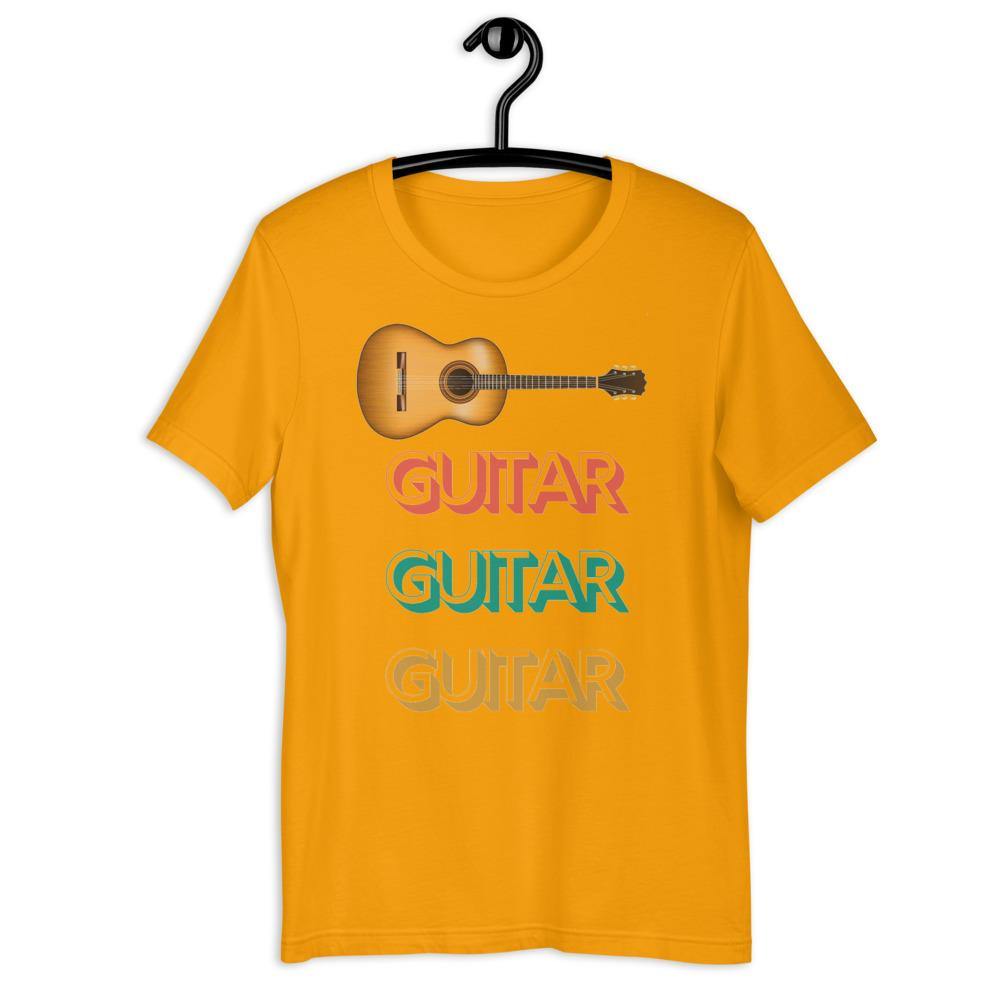 Guitar Guitar Guitar T-Shirt - Music Gifts Depot