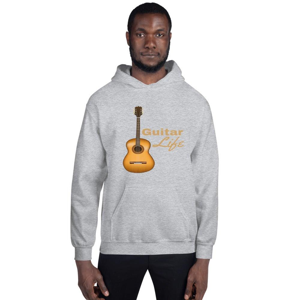 Guitar Life Hoodie - Music Gifts Depot
