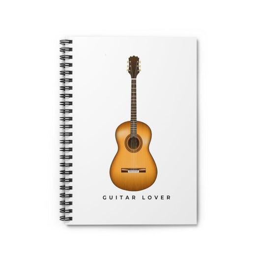 Guitar Lover Spiral Notebook - Music Gifts Depot