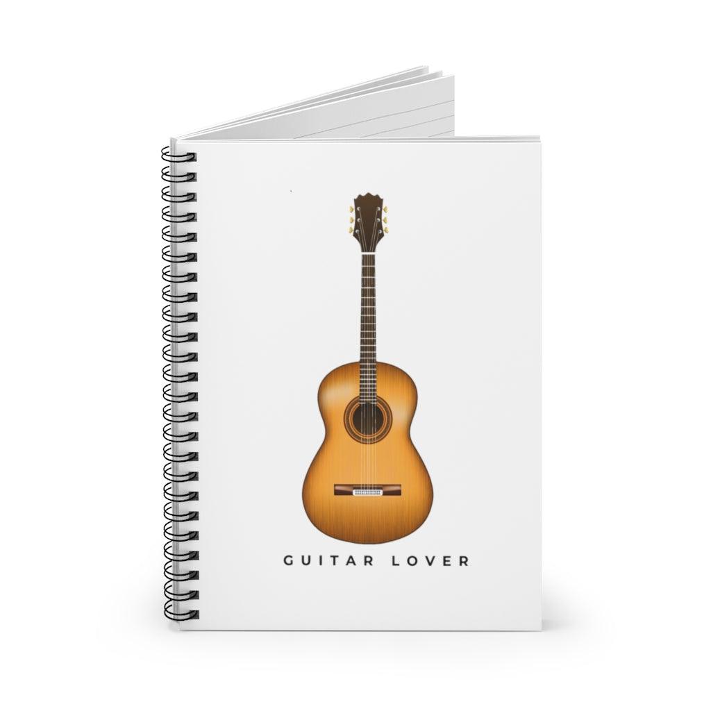 Guitar Lover Spiral Notebook - Music Gifts Depot