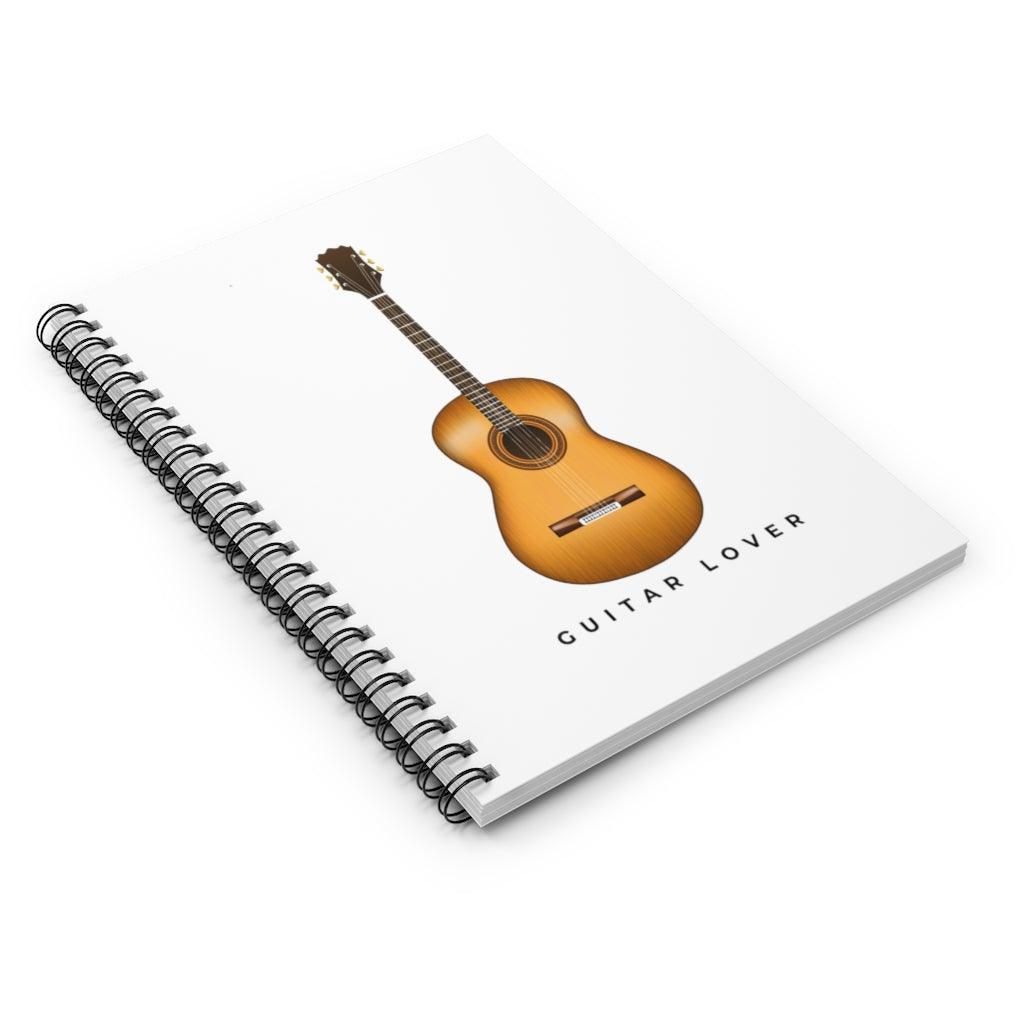Guitar Lover Spiral Notebook - Music Gifts Depot