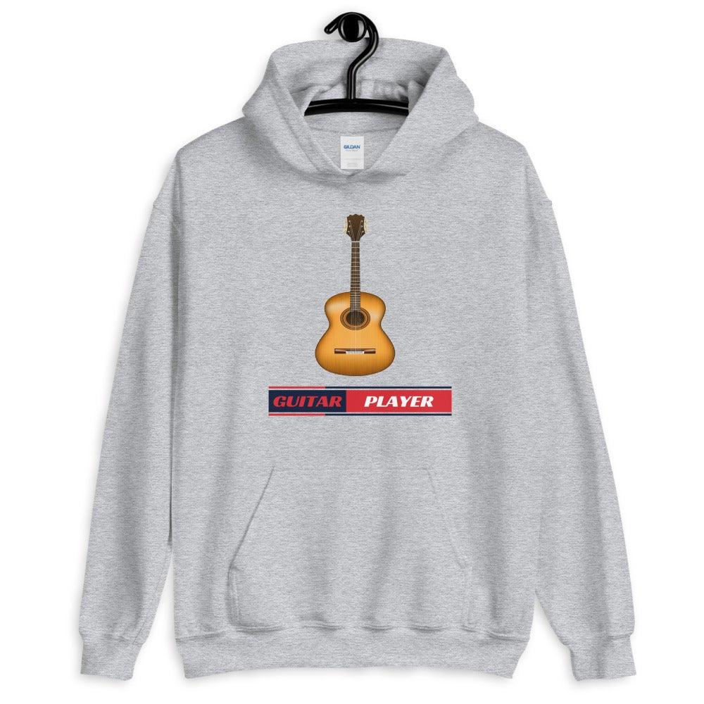 Guitar Player Hoodie - Music Gifts Depot