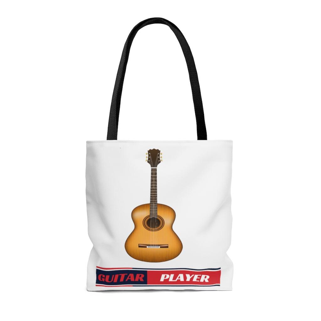 Guitar Player Tote Bag - Music Gifts Depot