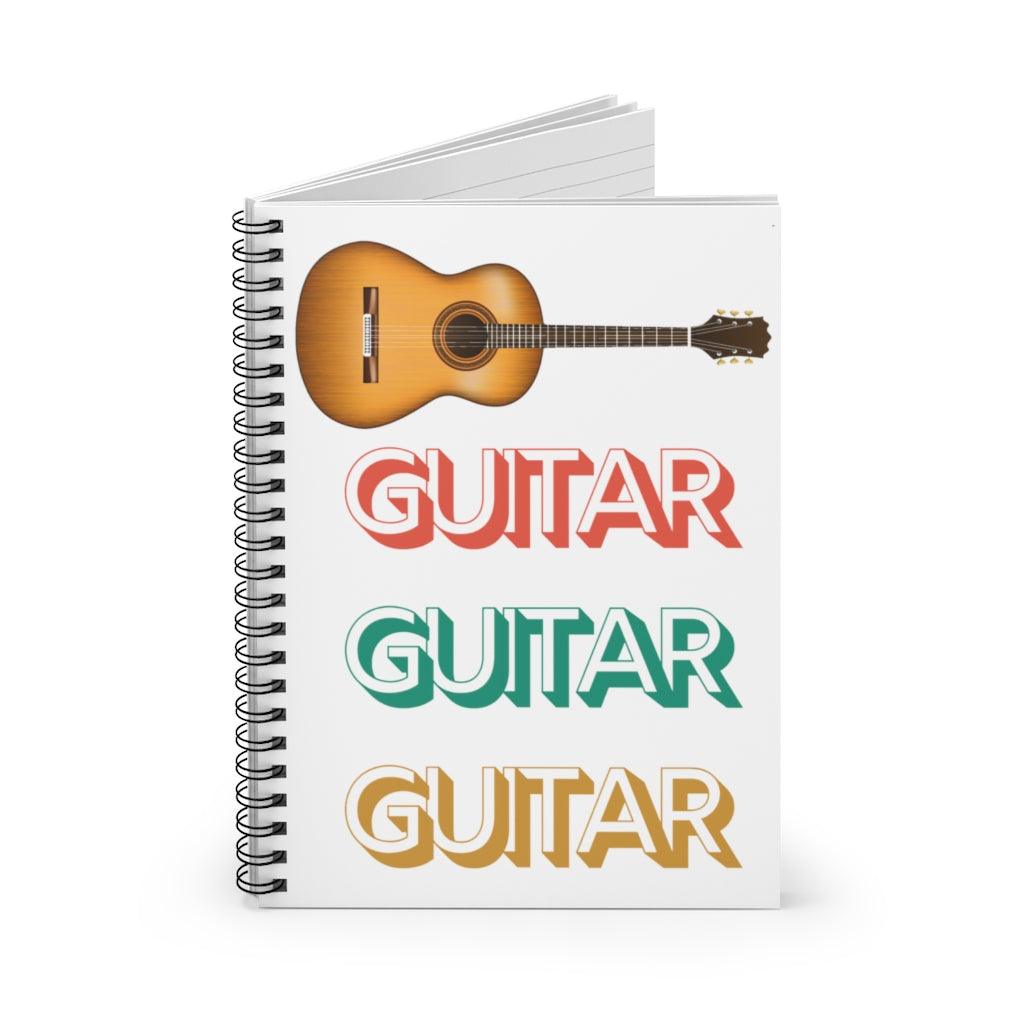 Guitar Spiral Notebook - Music Gifts Depot