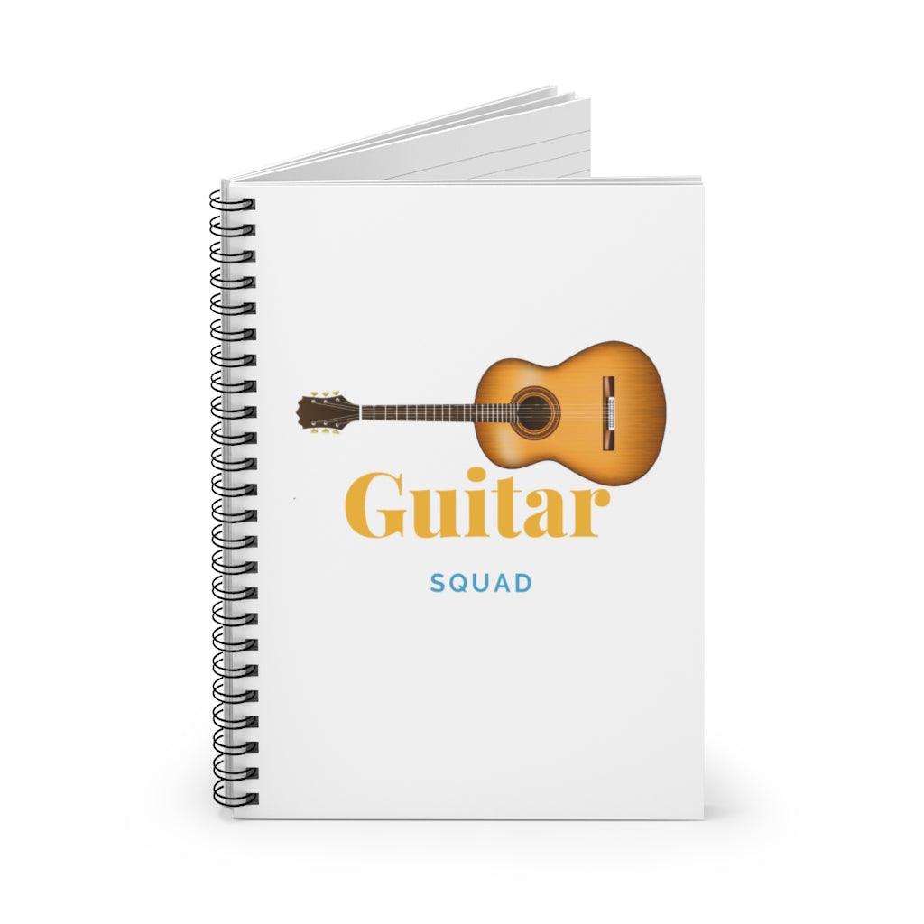 Guitar Squad Spiral Notebook - Music Gifts Depot