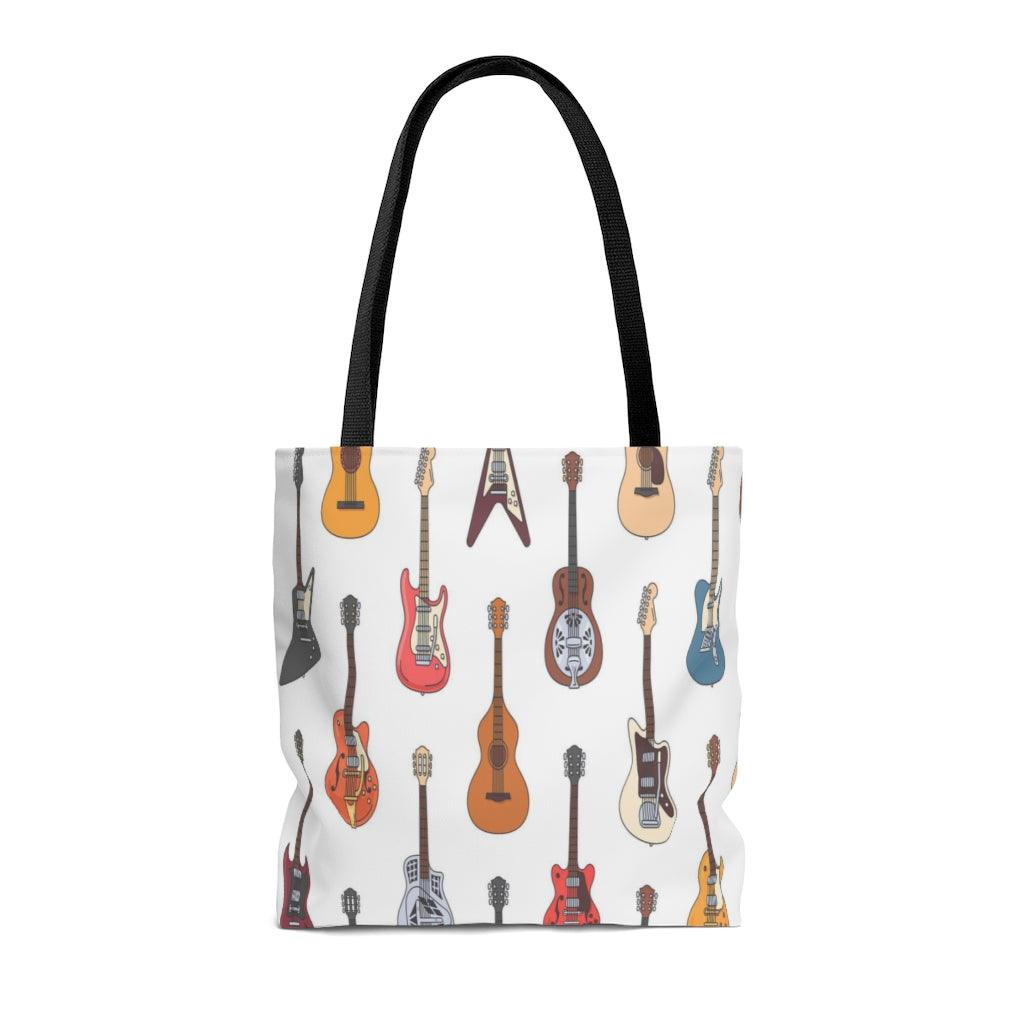 Guitar Tote Bag - Music Gifts Depot