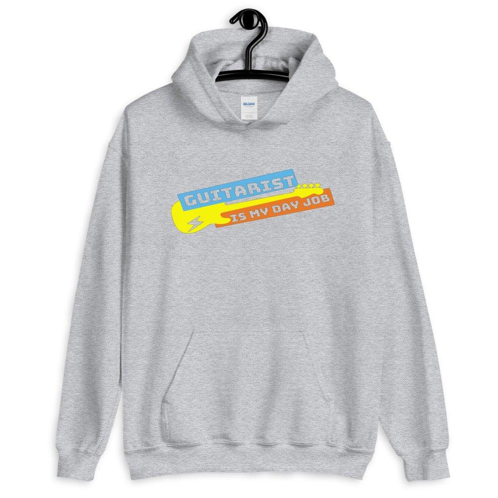 Guitarist is my day job Hoodie - Music Gifts Depot