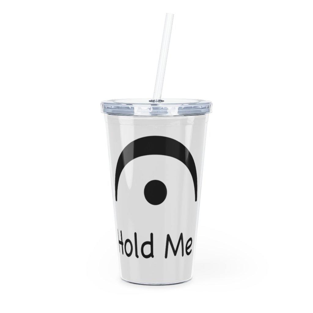 Hold Me Fermata Plastic Tumbler with Straw - Music Gifts Depot