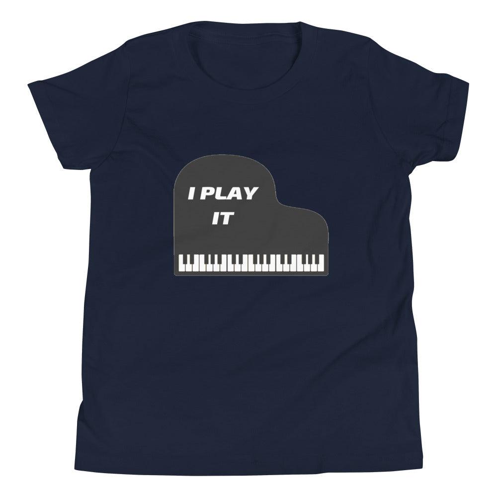 I Play It Youth Kids T-Shirt - Music Gifts Depot