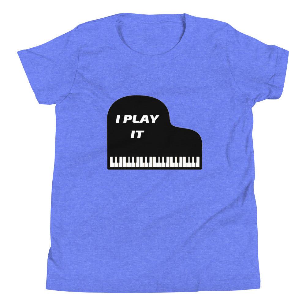 I Play It Youth Kids T-Shirt - Music Gifts Depot