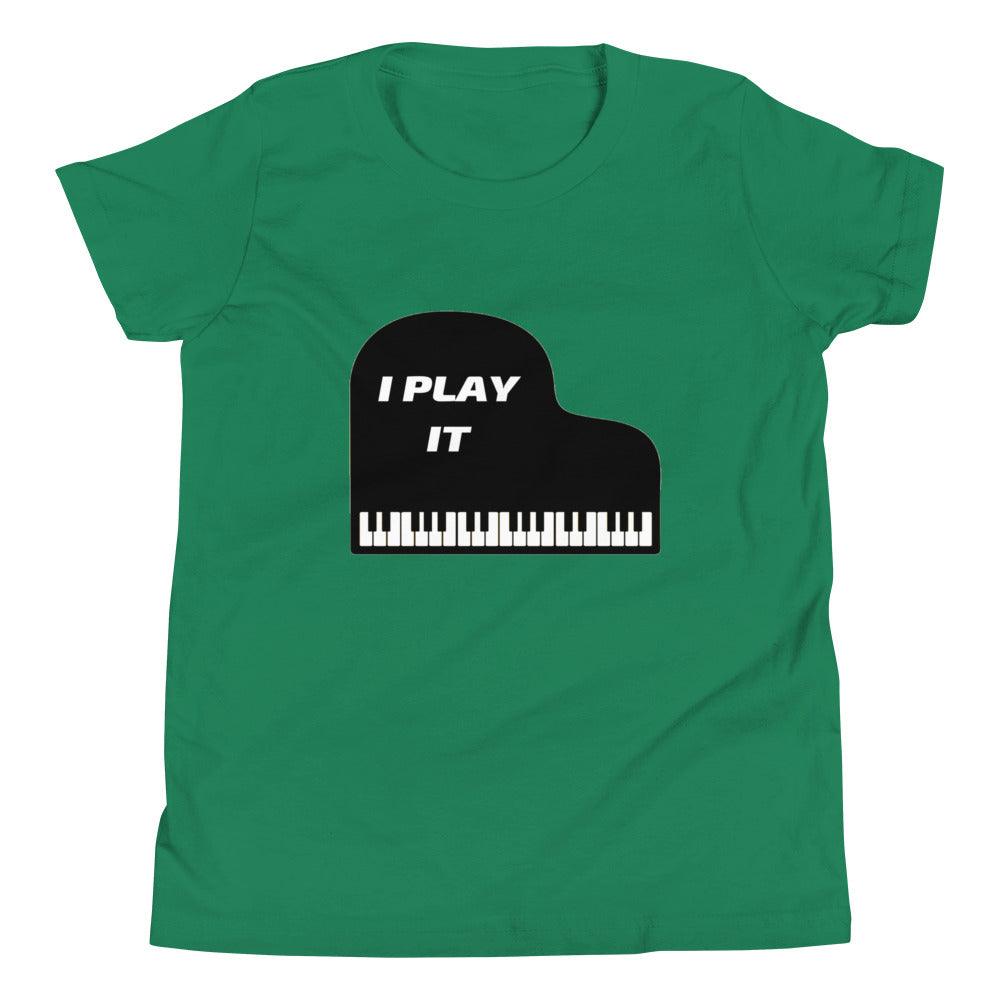 I Play It Youth Kids T-Shirt - Music Gifts Depot