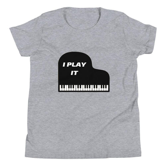 I Play It Youth Kids T-Shirt - Music Gifts Depot