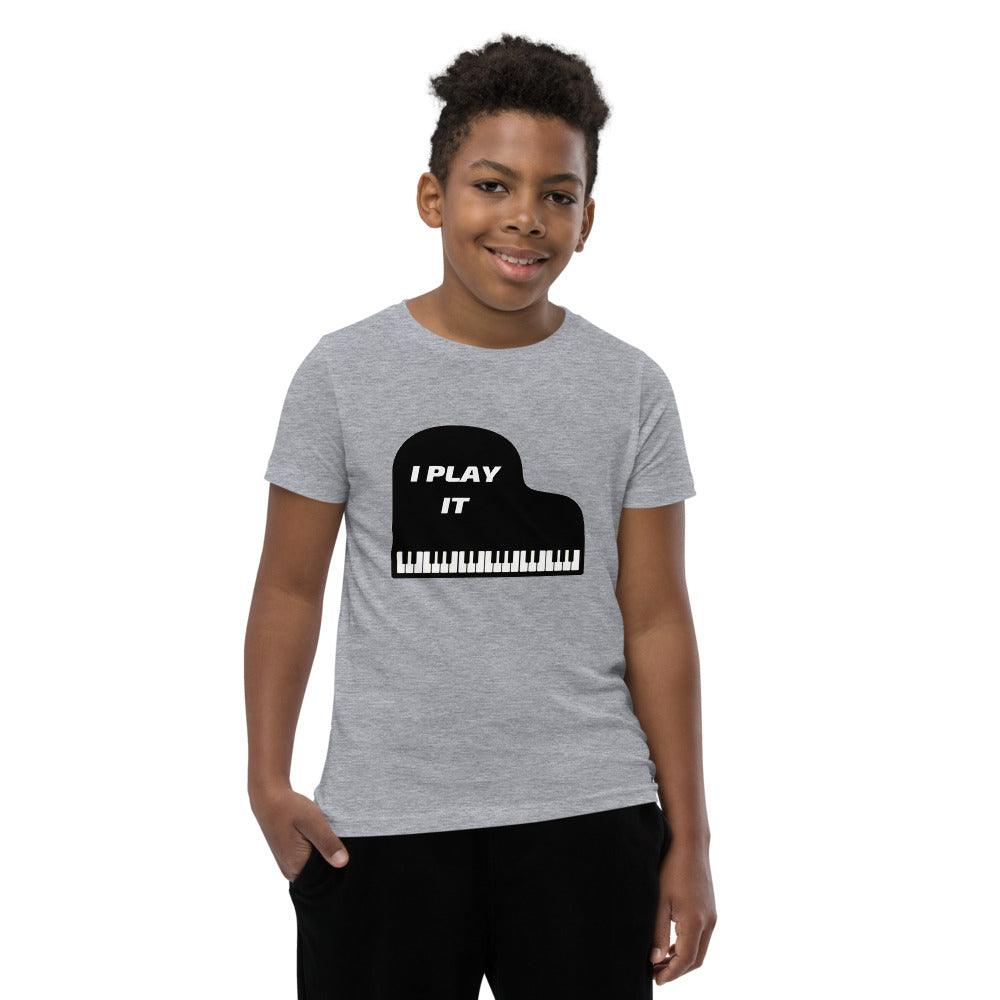 I Play It Youth Kids T-Shirt - Music Gifts Depot