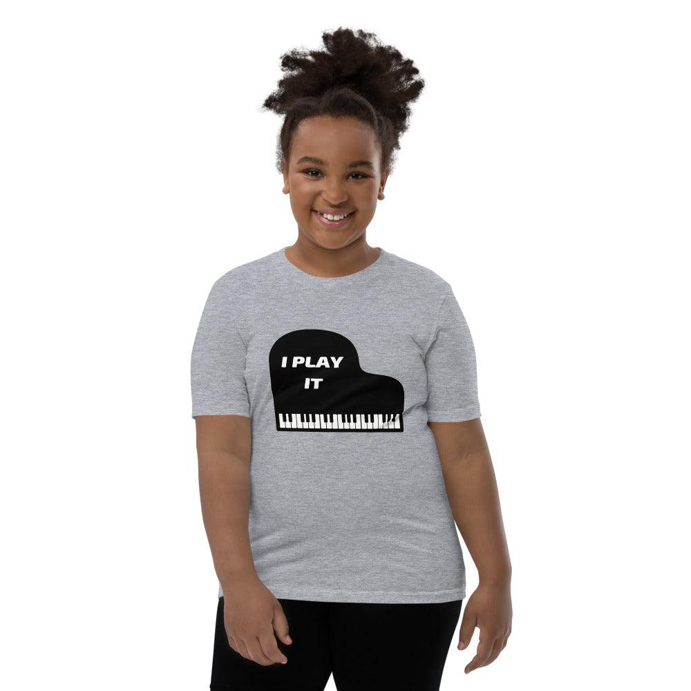 I Play It Youth Kids T-Shirt - Music Gifts Depot