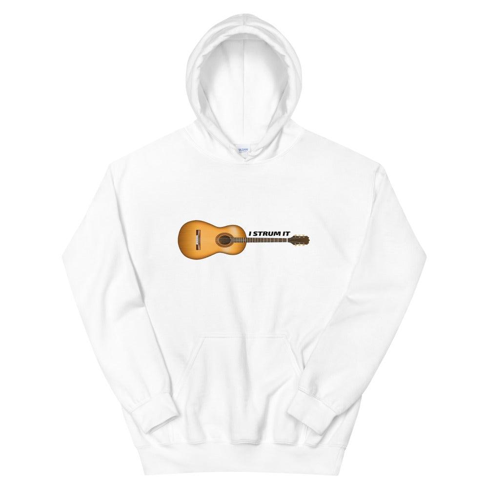 I Strum It Guitar Hoodie - Music Gifts Depot