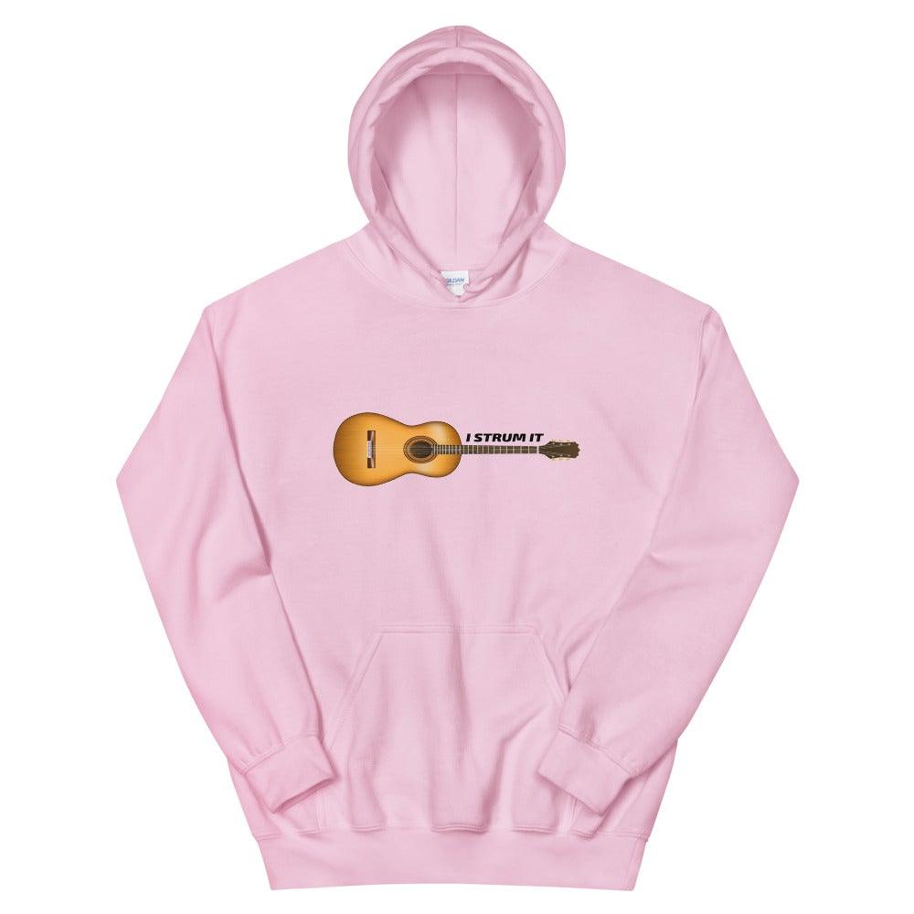 I Strum It Guitar Hoodie - Music Gifts Depot