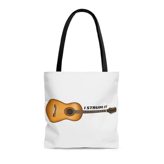 I Strum It Guitar Tote Bag - Music Gifts Depot
