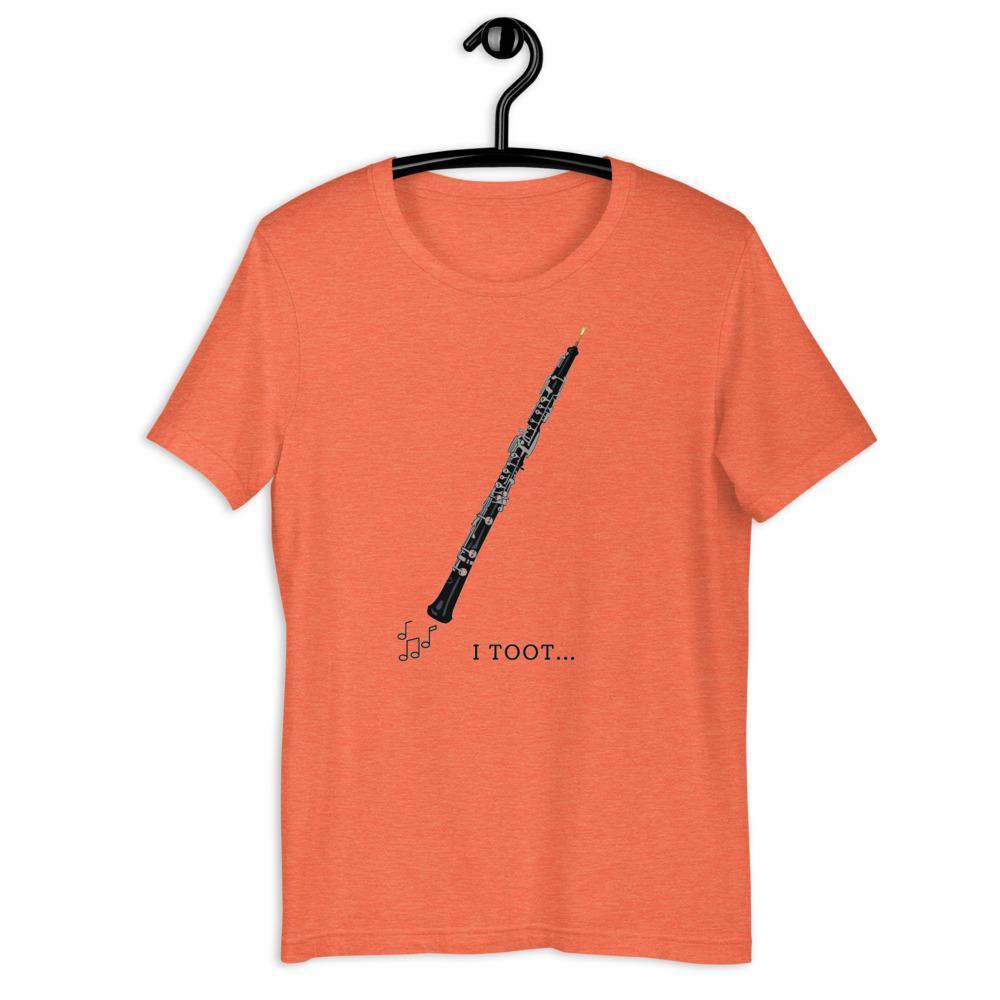 I Toot Oboe T-Shirt - Music Gifts Depot