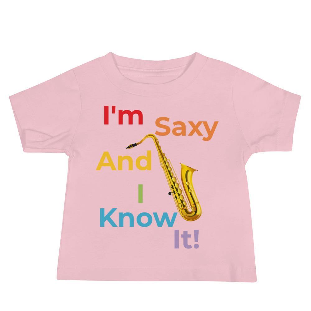 I'm Saxy And I know It Music Baby Shirt - Music Gifts Depot