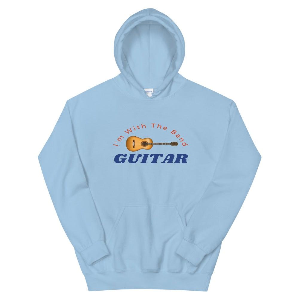 I'm With The Band Guitar Hoodie - Music Gifts Depot