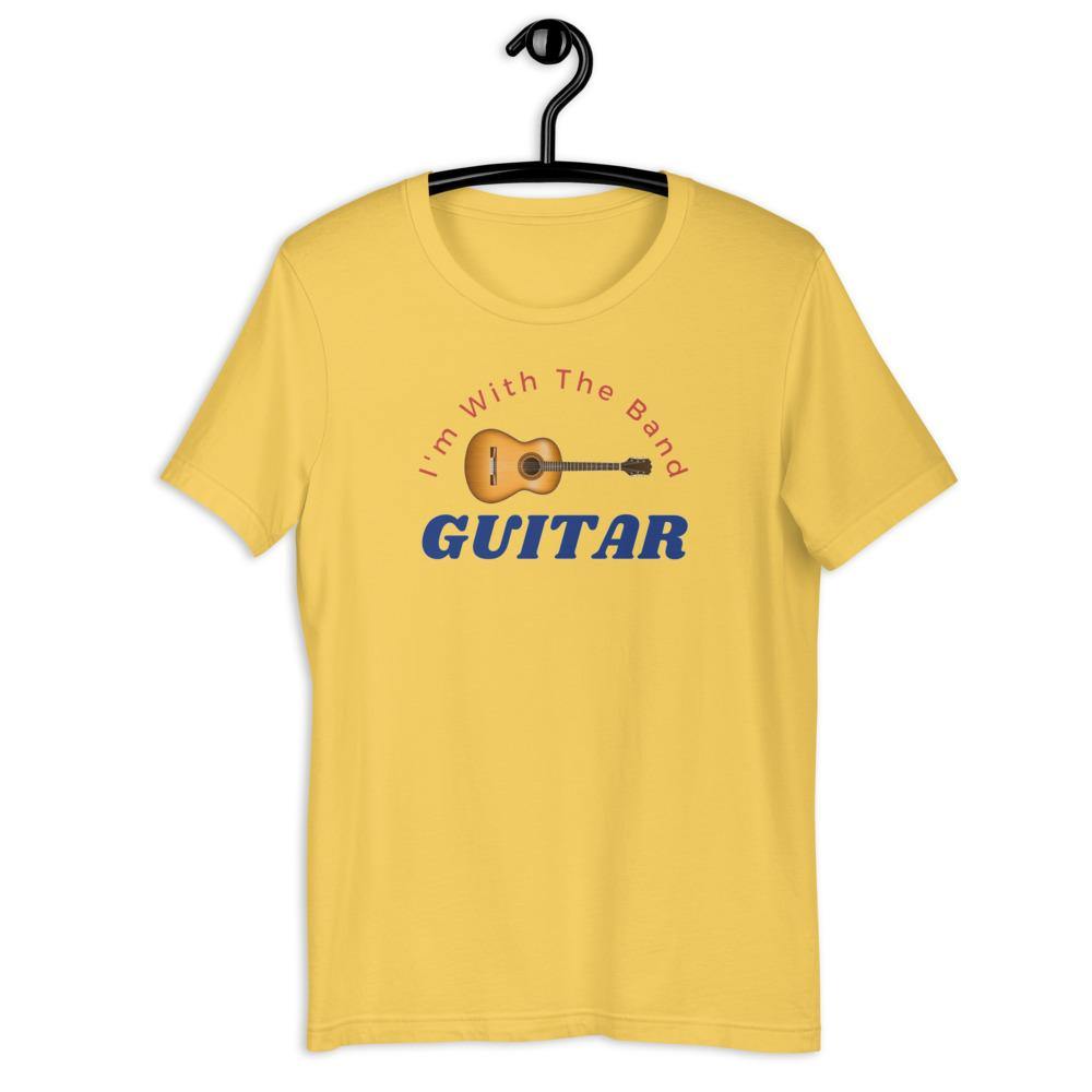 I'm With The Band Guitar T-Shirt - Music Gifts Depot