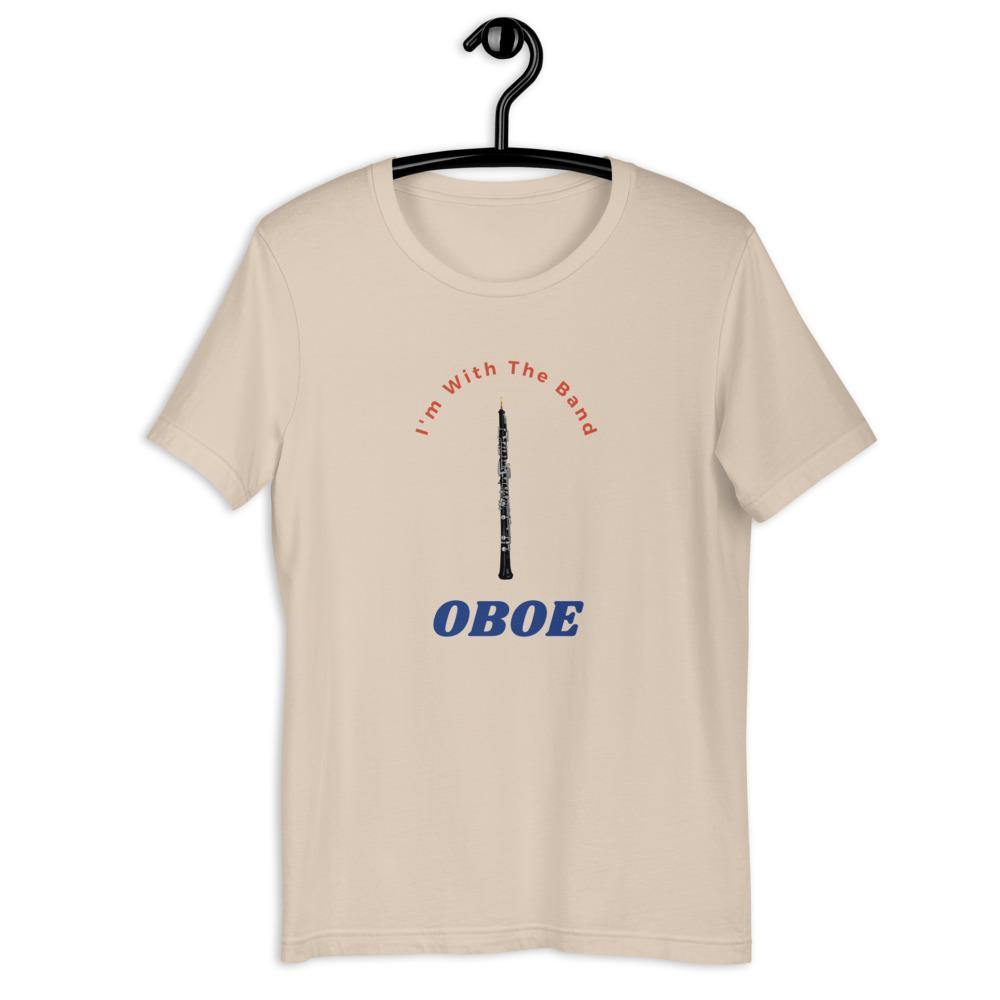 I'm With The Band Oboe T-Shirt - Music Gifts Depot