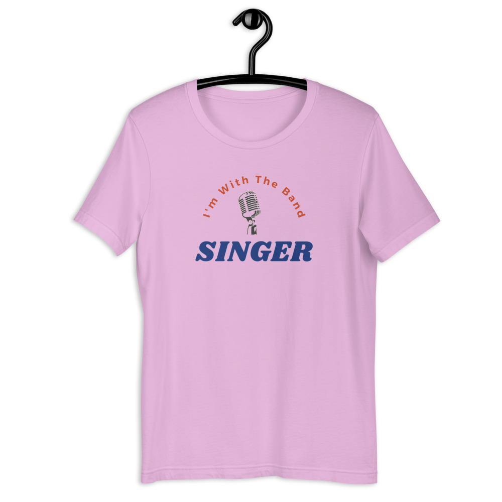 I'm With The Band singer T-Shirt - Music Gifts Depot