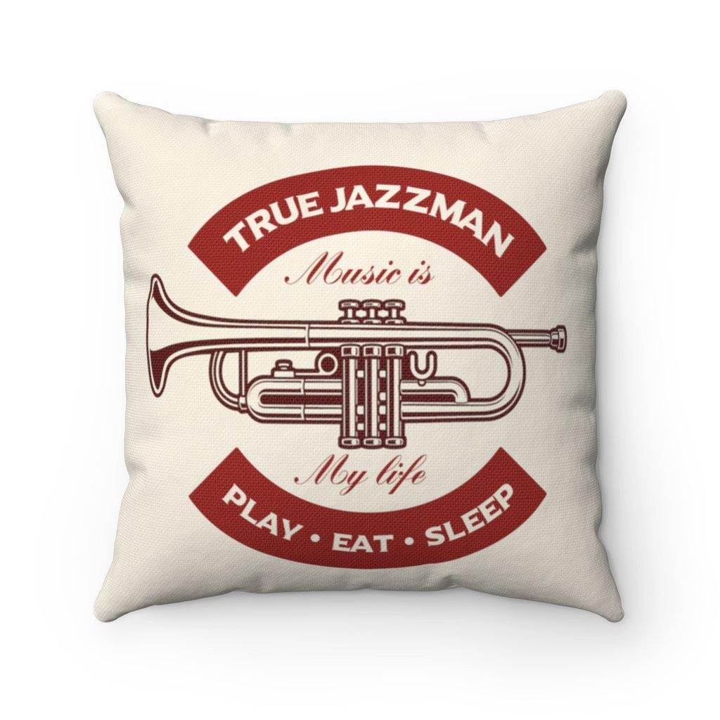 Jazz Trumpet Pillow - Music Gifts Depot