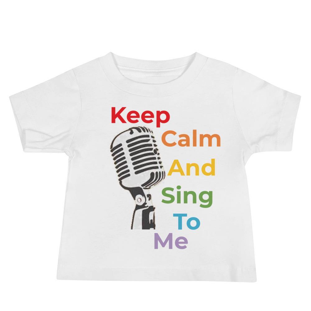 Keep Calm And Sing To Me Music Baby Shirt - Music Gifts Depot