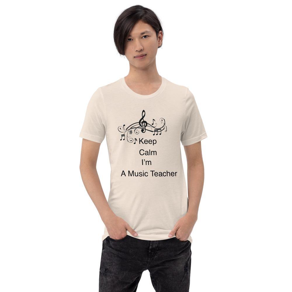 Keep Calm I'm A Music Teacher Shirt - Music Gifts Depot