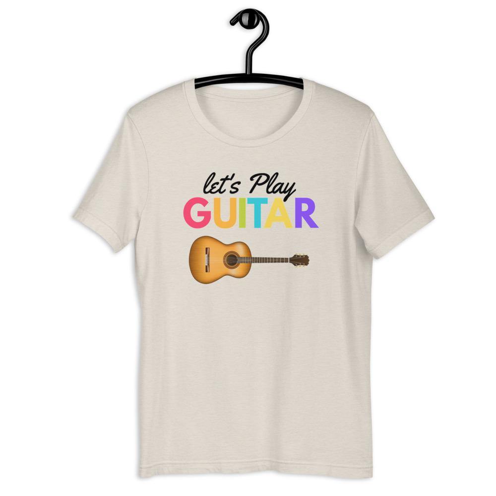 Let's Play Guitar T-Shirt - Music Gifts Depot