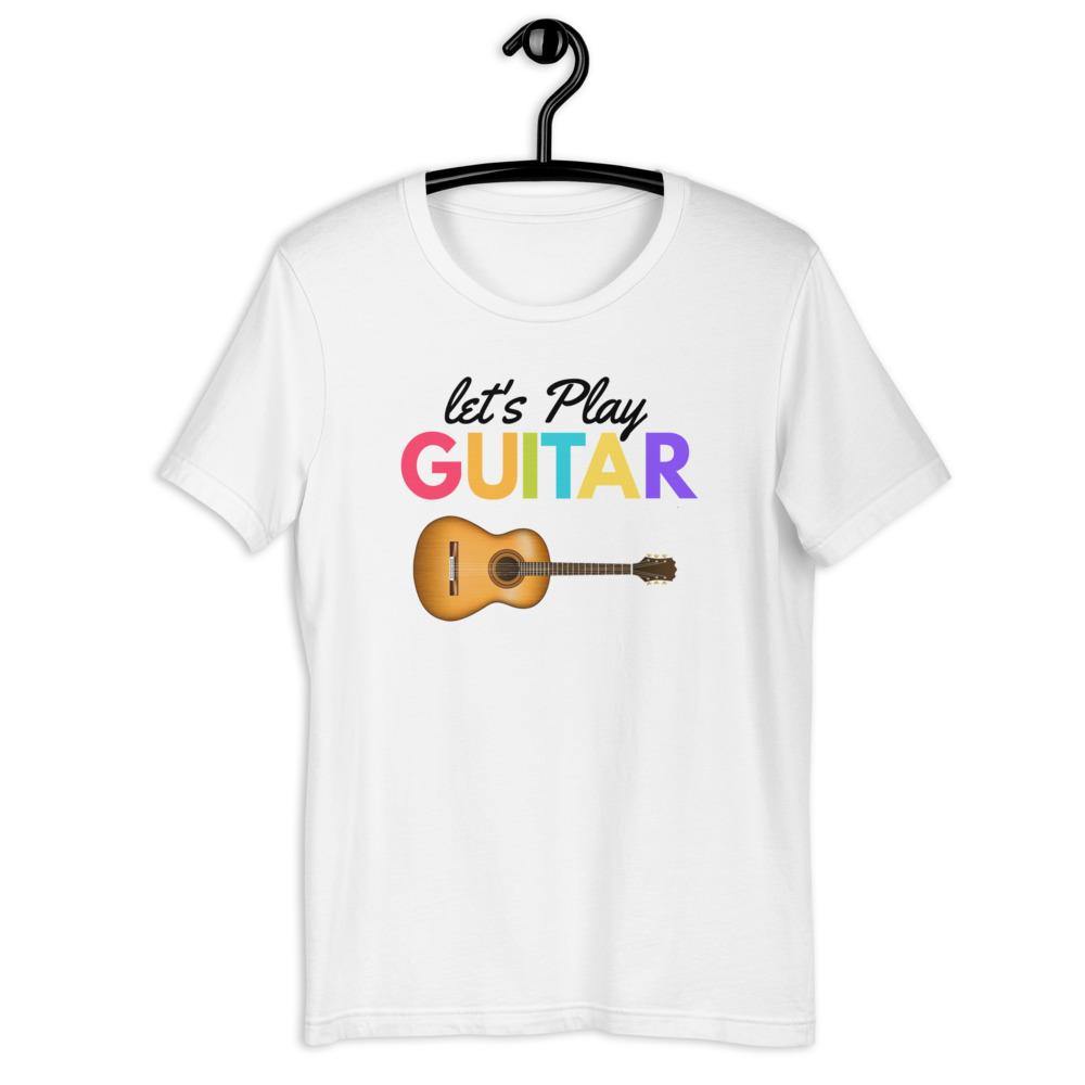 Let's Play Guitar T-Shirt - Music Gifts Depot