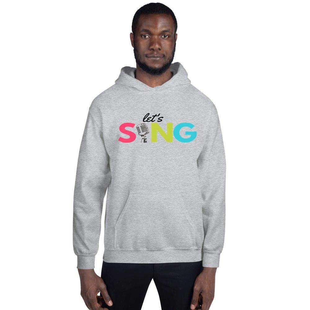 Let's Sing Hoodie - Music Gifts Depot