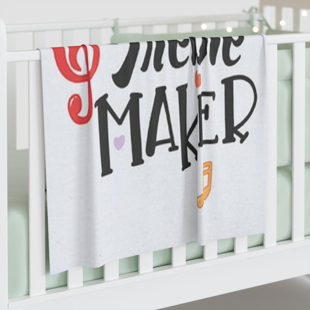 Little Treble Maker Baby Swaddle Blanket - Music Gifts Depot