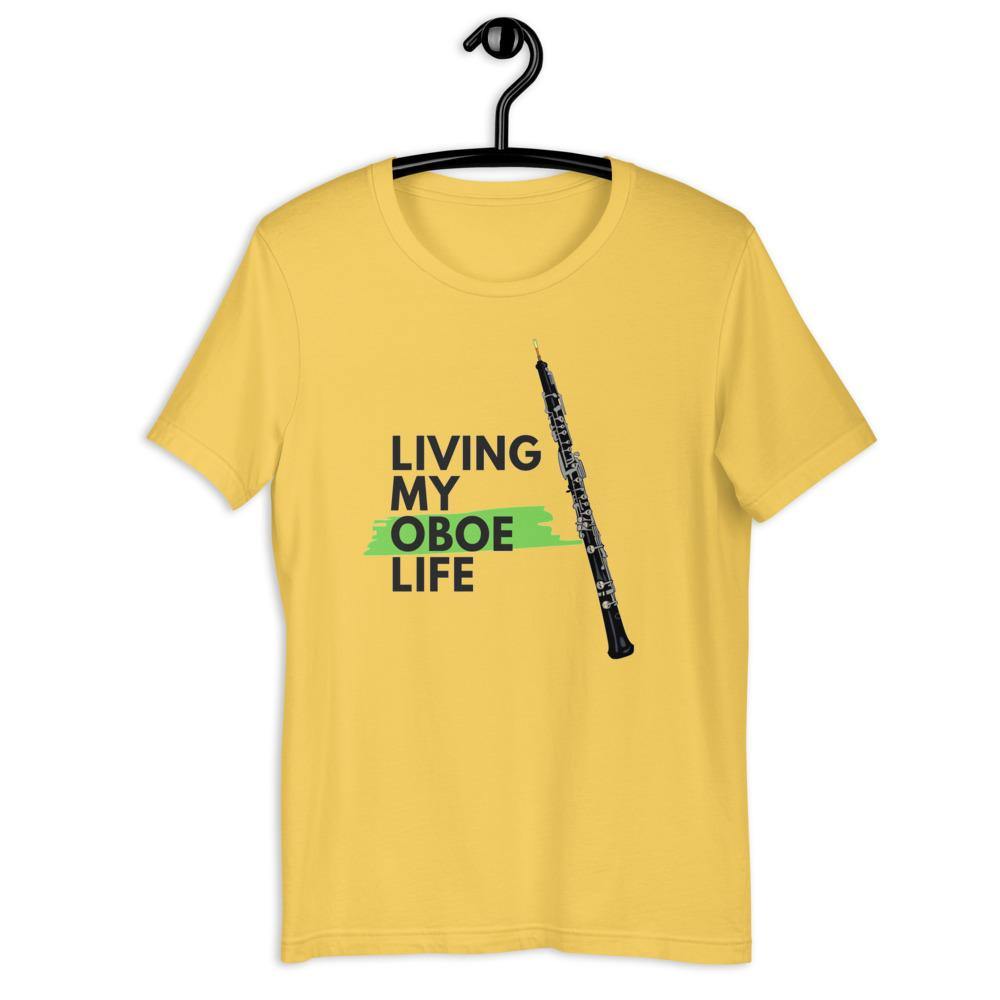 Living My Oboe Life T-Shirt - Music Gifts Depot