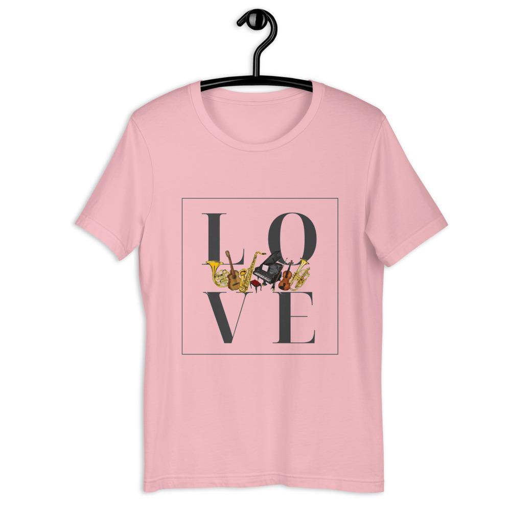 Love Concert Band T-Shirt - Music Gifts Depot