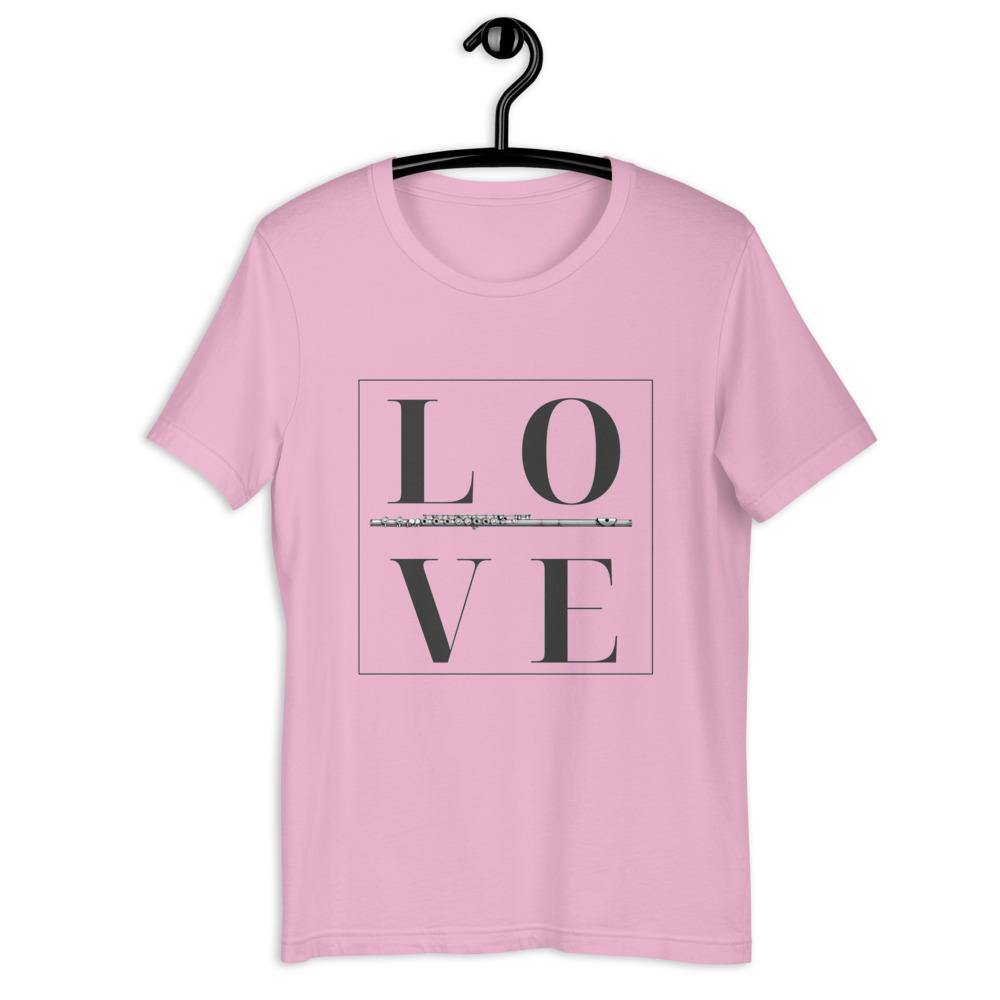 Love Flute T-Shirt - Music Gifts Depot