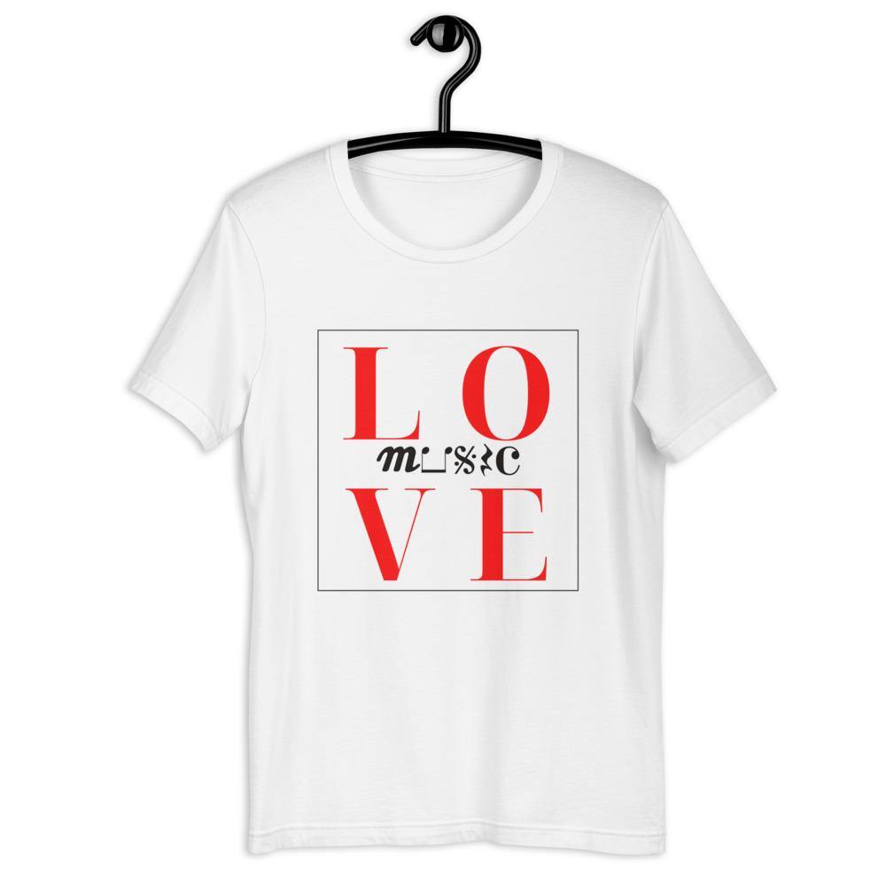 Love Music T-Shirt - Music Gifts Depot