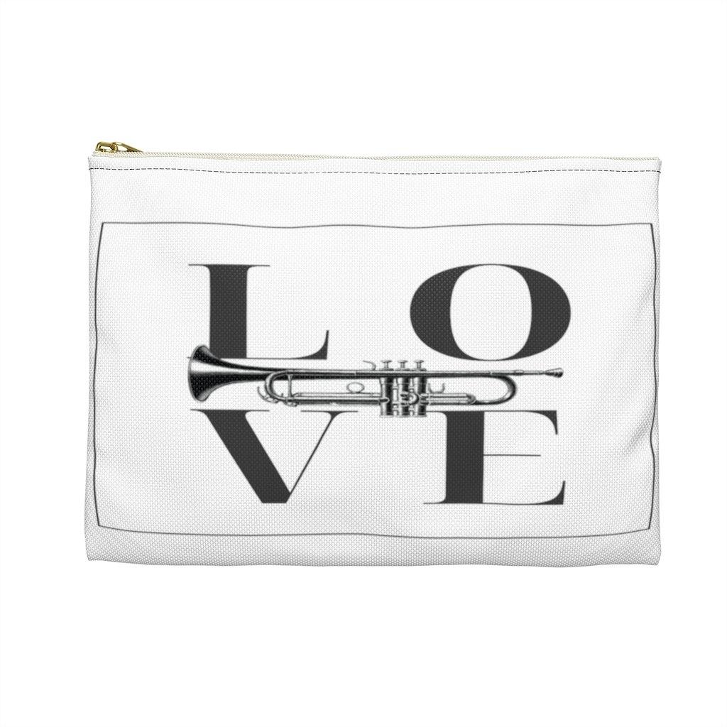 Love Trumpet Accessory Pouch - Music Gifts Depot