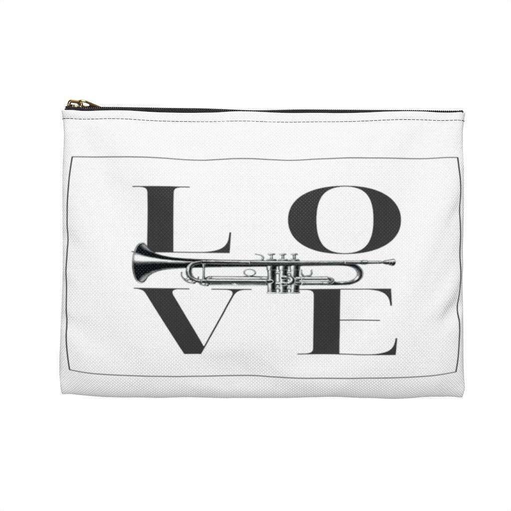 Love Trumpet Accessory Pouch - Music Gifts Depot