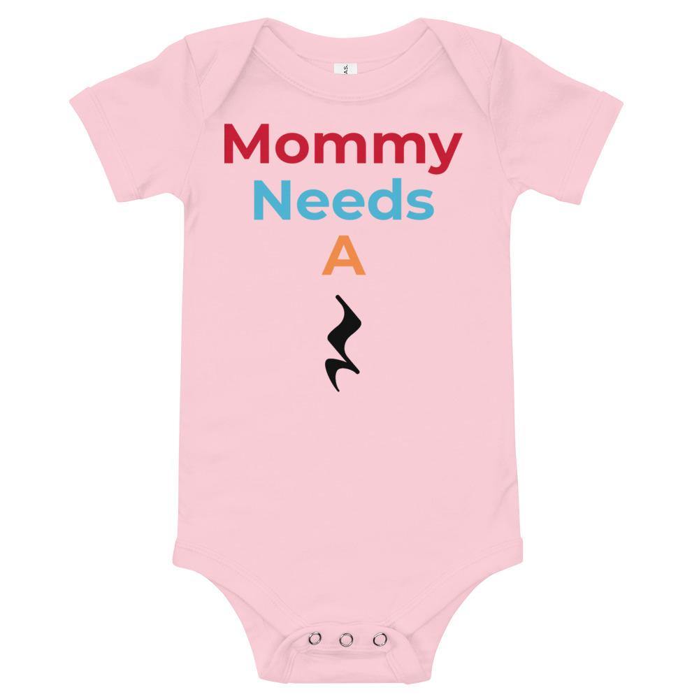 Mommy Needs a Rest Music Baby short sleeve one piece - Music Gifts Depot
